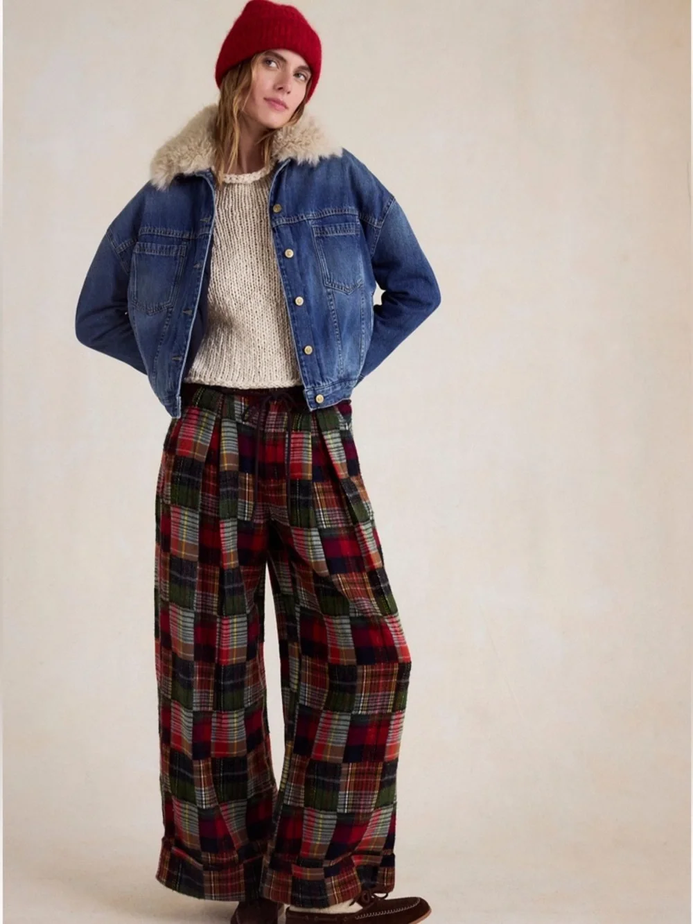 Free People Opal Swing Faux Fur Collar Jacket - Picture 4 of 7
